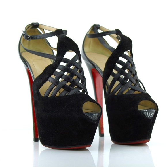 Christian Louboutin Carlota 160 Veau Vel/Patent Size 39.5 - Picture 4 of 7